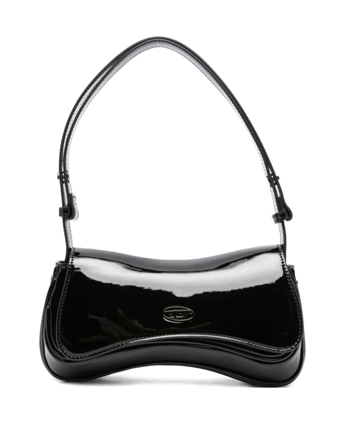 

Черная сумочка-клатч, элегантный дизайн. Diesel, черный