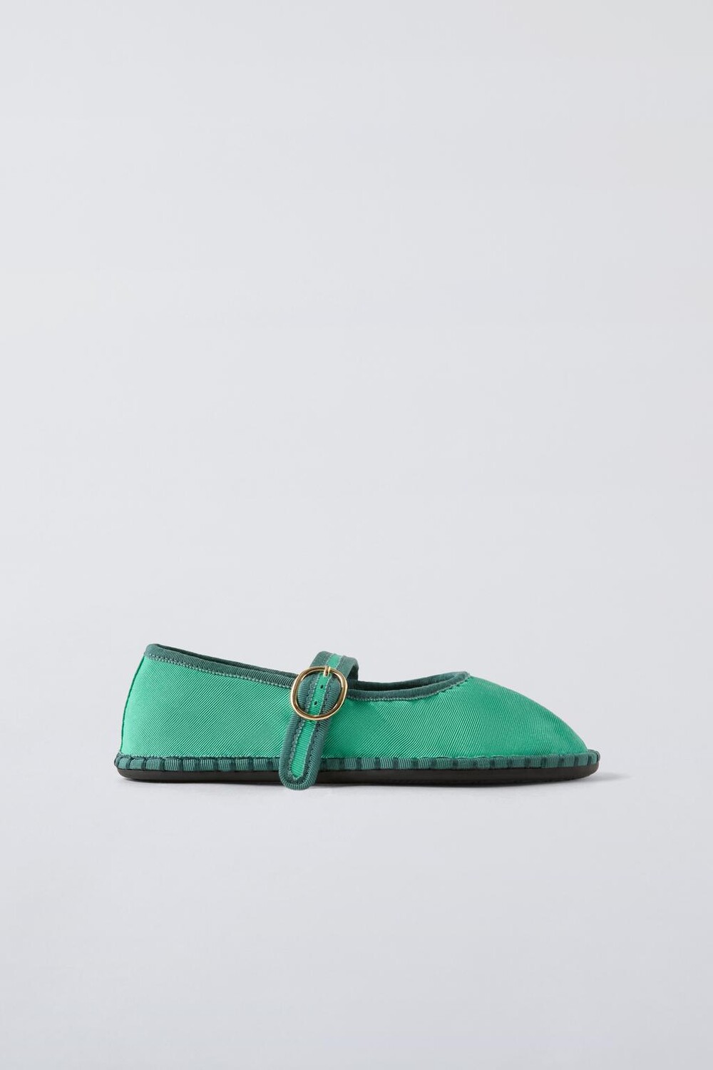 

Неоновые балетки ZARA, зеленый