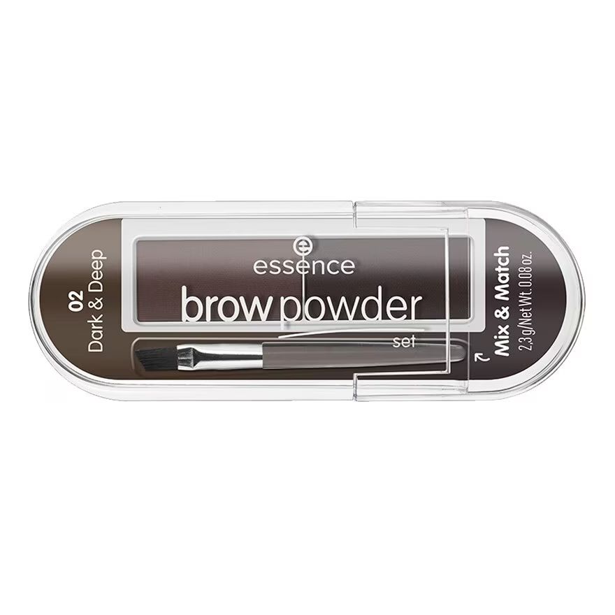 

Essence Набор пудры для бровей 2,3г. 02 Темно-коричневый, Dark Brown