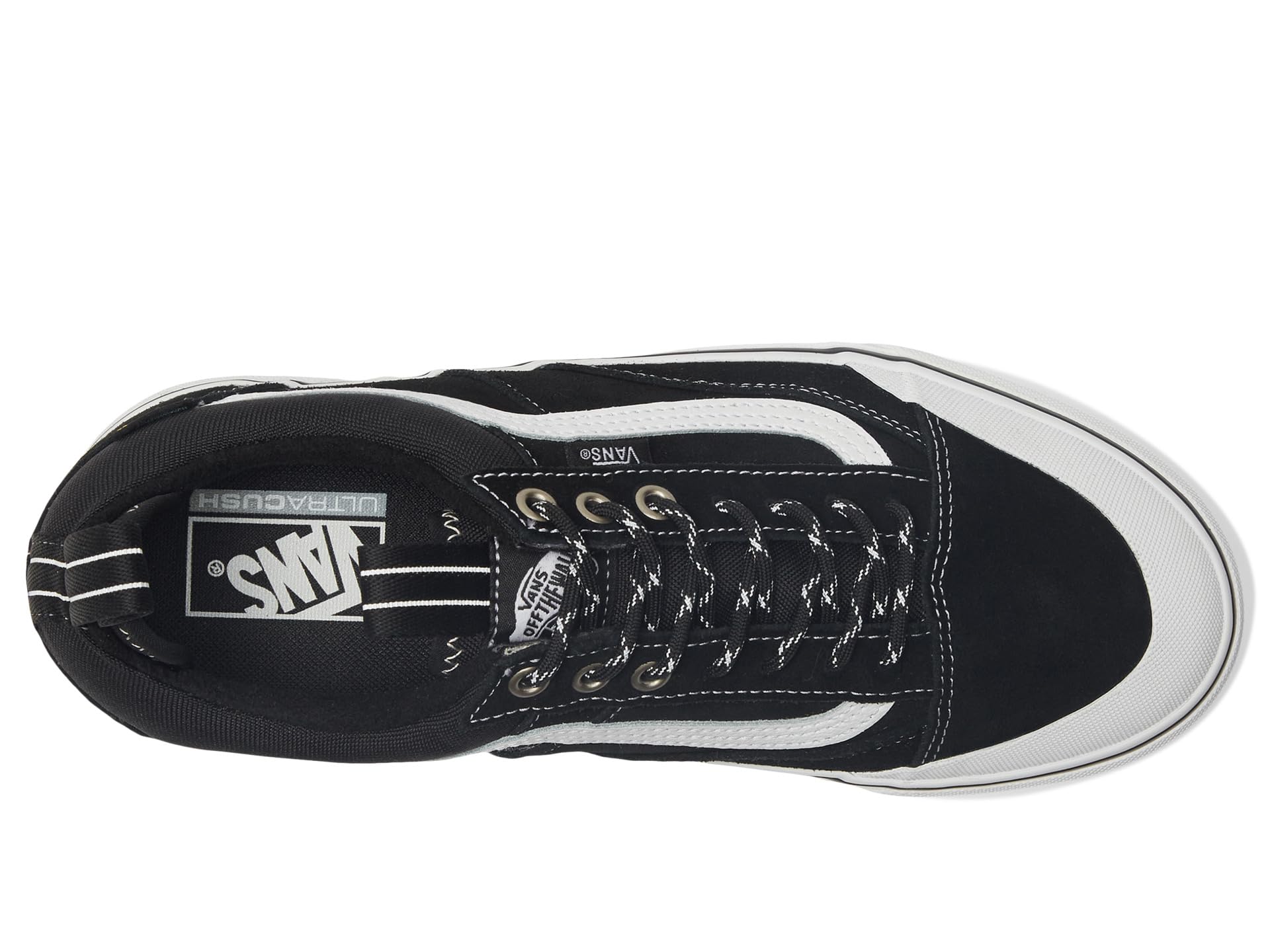 Кроссовки Vans U Mte Old Skool Waterproof, черный/белый — фото 2