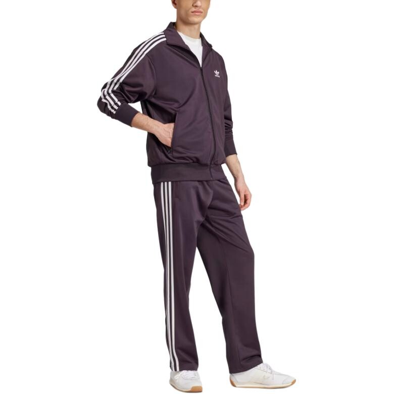 Куртка Adidas Originals Adicolor Classics Firebird, Темно-фиолетовый — фото 3