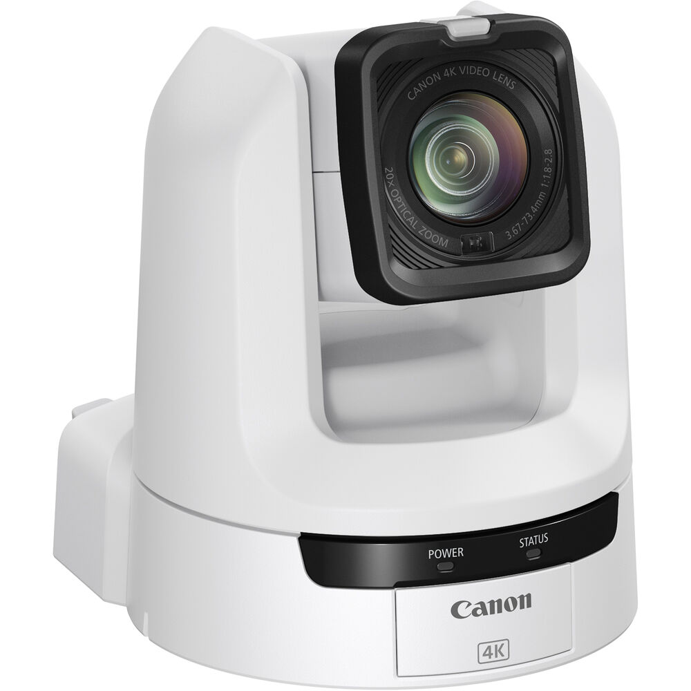 

Камера Canon CR-N300 4K NDI PTZ с 20-кратным зумом (титаново-белый)