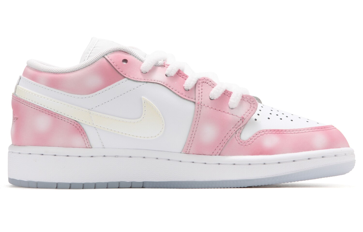 

Кроссовки Air JORDAN 1 Vintage Basketball Shoes Women's Low-Top Pink White