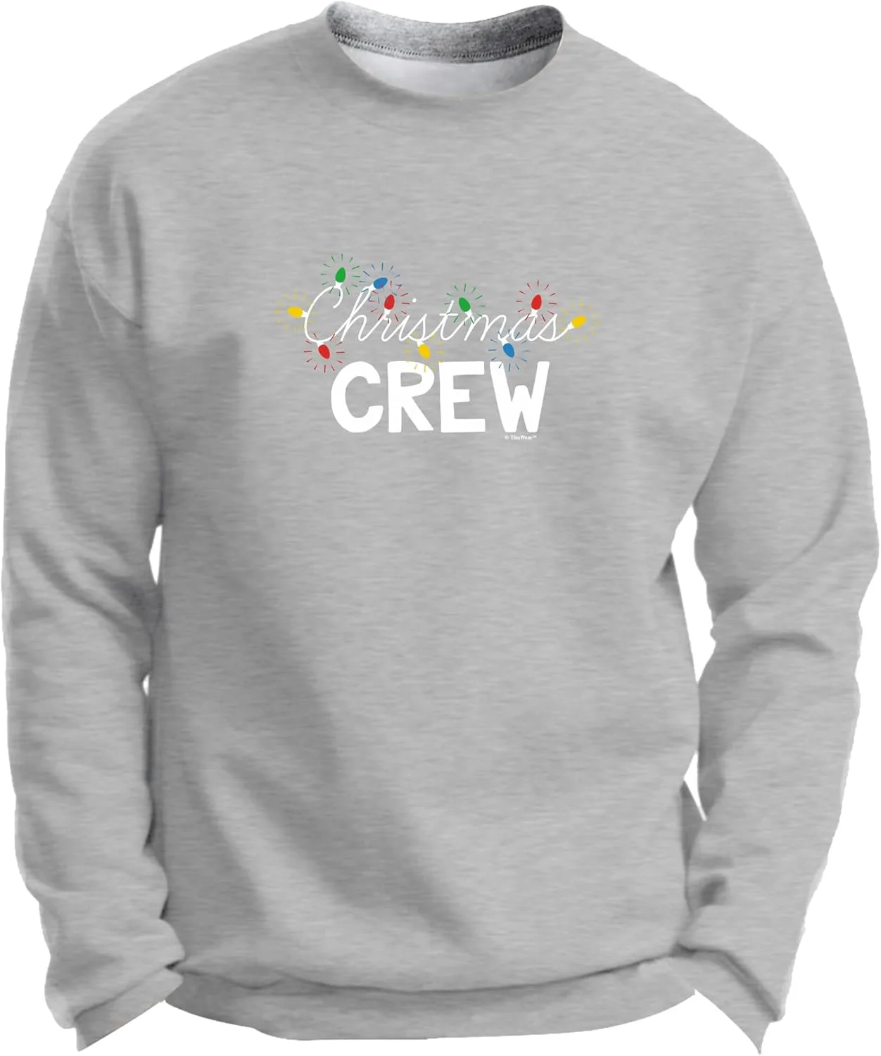 

Рождественский свитшот с огоньками ThisWear