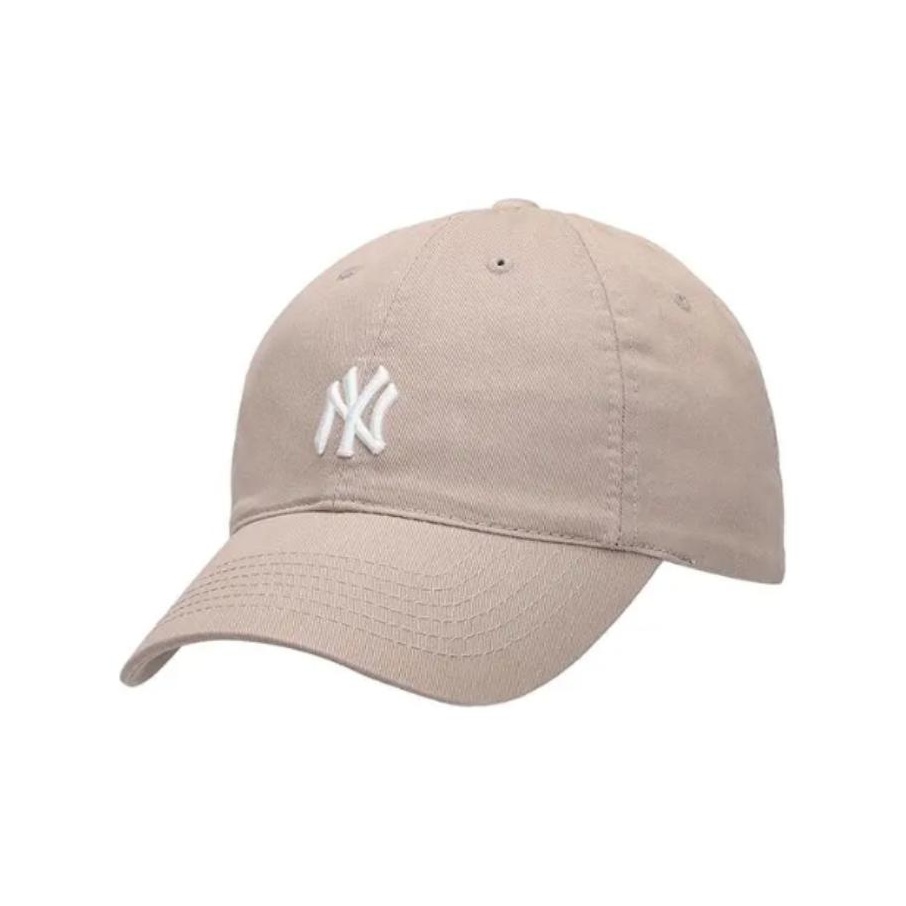 

MLB Хлопковая бейсболка унисекс бежево-желтая, Beige Yellow