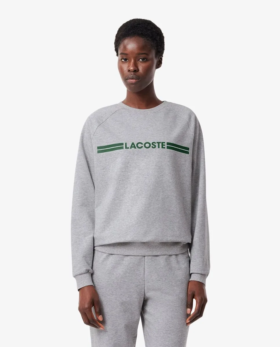

Толстовка, чтобы оставаться дома Lacoste, светло-серый