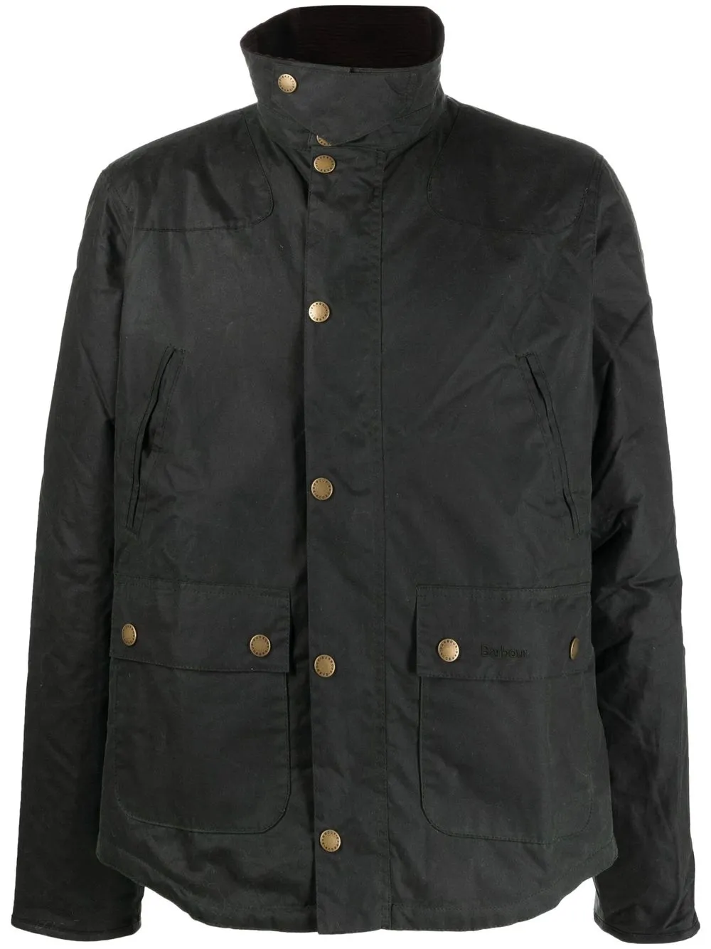 

Вощеная куртка Reelin Barbour, синий