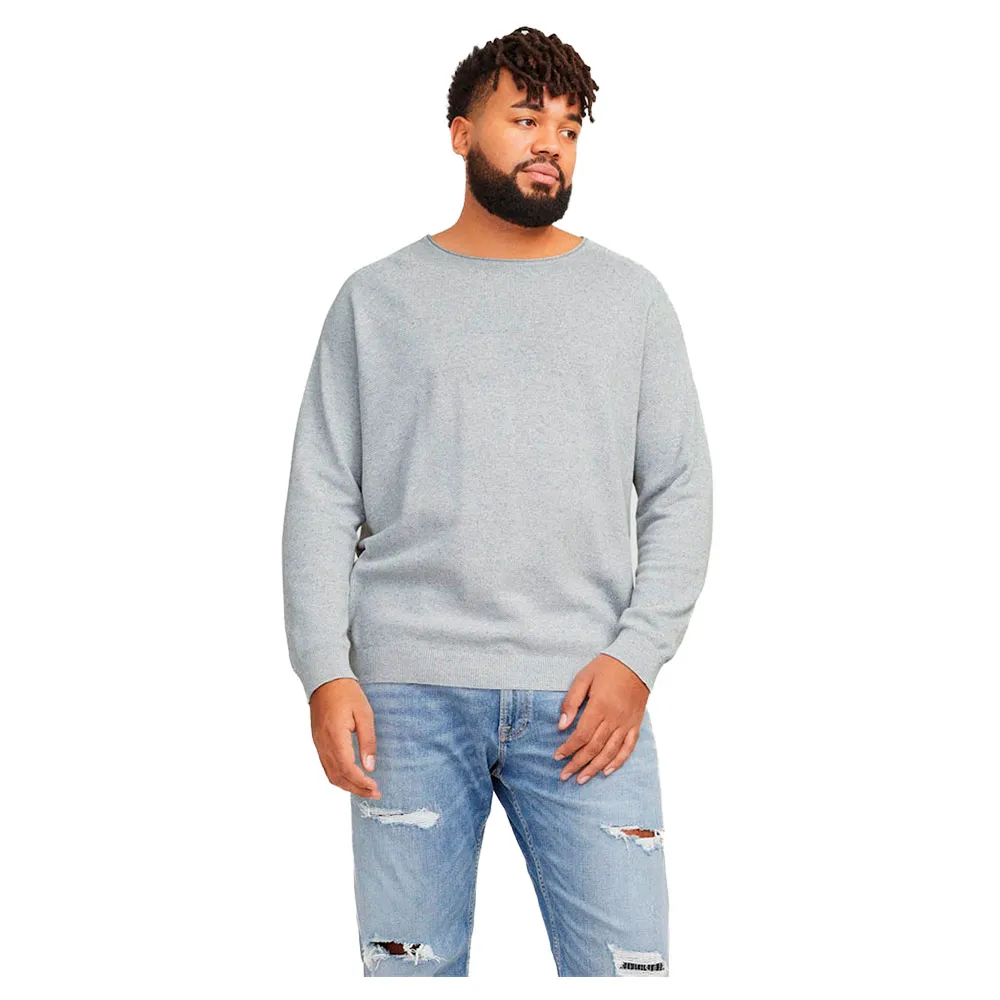 

Свитер Jack & Jones Hill Plus Size, серый
