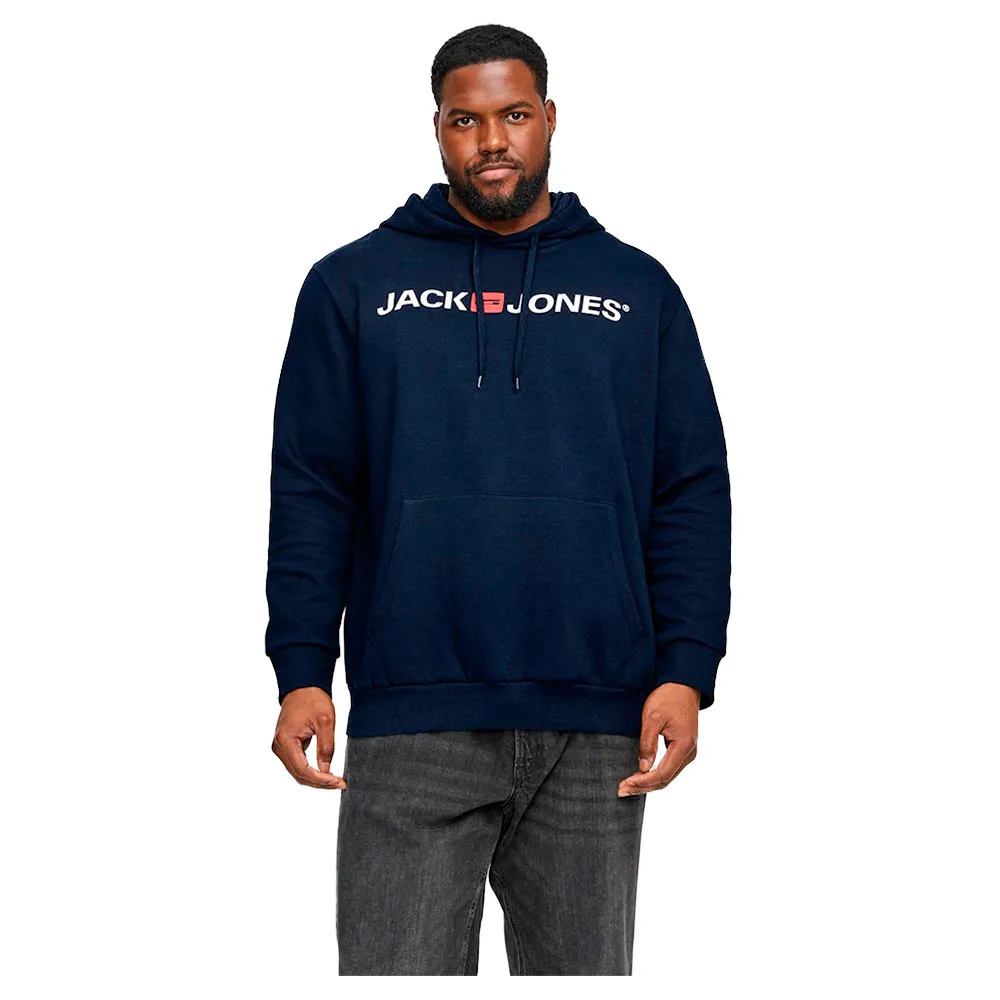 

Худи Jack & Jones Corp Old Logo Plus Size, синий