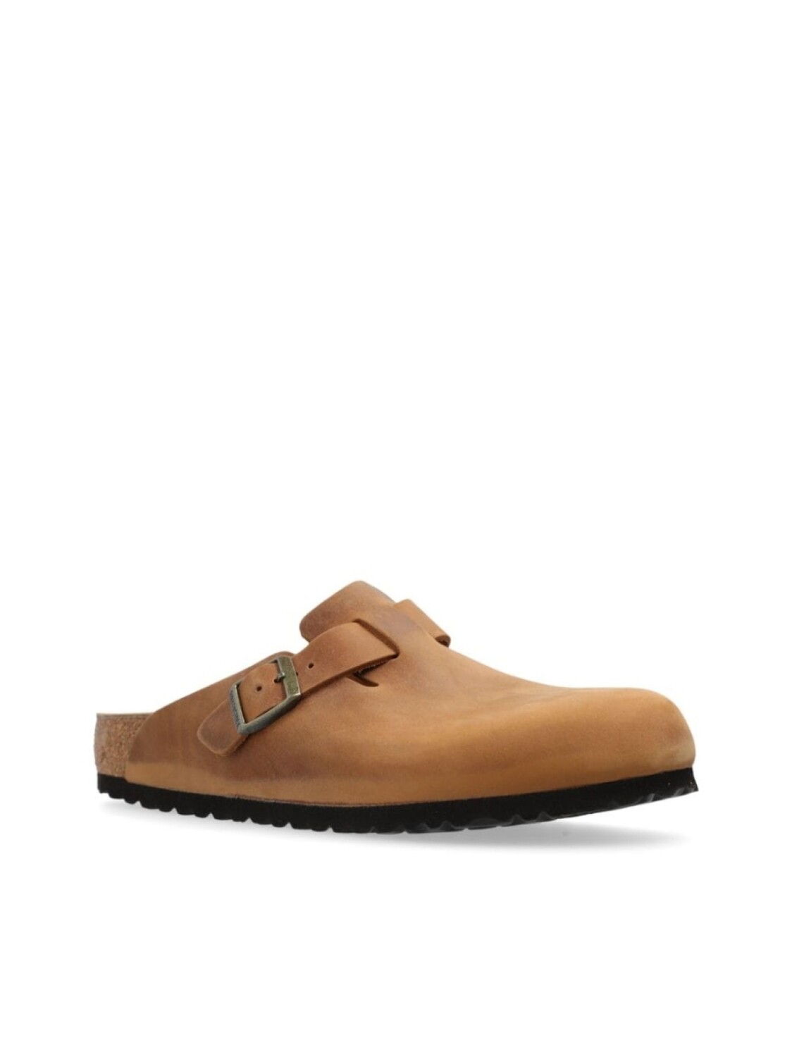 Мюли Birkenstock Boston Oiled Leather, коричневый — фото 4