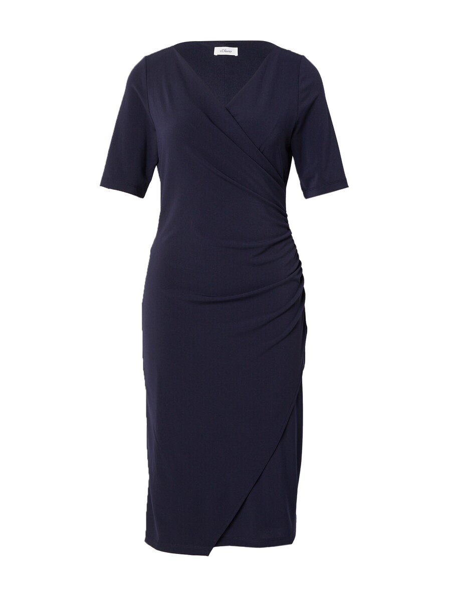 

Платье миди s.Oliver BLACK LABEL Dress, темно-синий