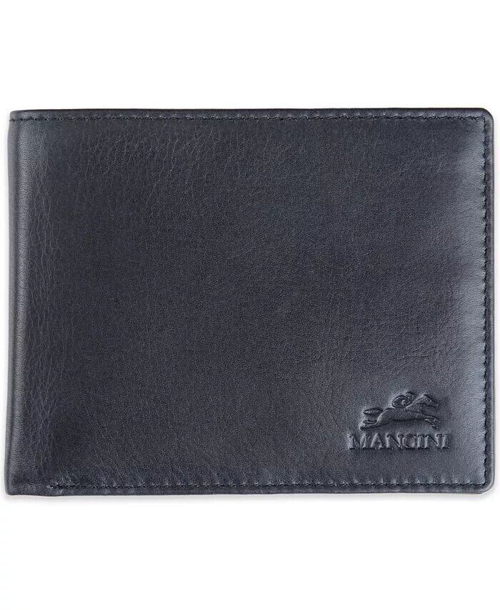 

Мужской кошелек Bellagio Collection Center Wing Bifold с карманом для монет Mancini, черный