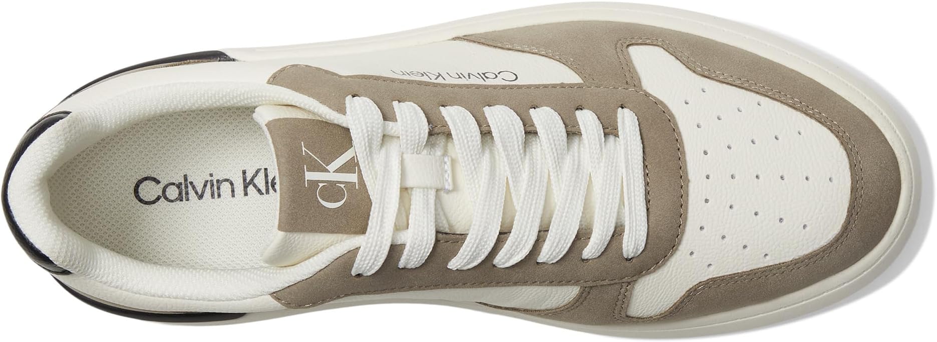 Кроссовки Calvin Klein Men's Balen, Light Natural/White — фото 2