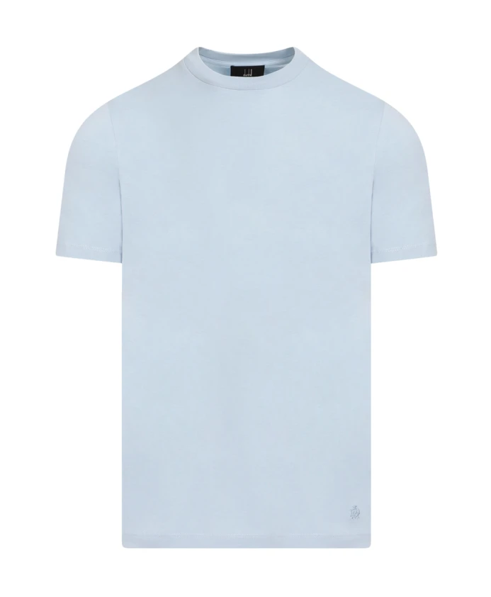 

Хлопковая футболка It ss24 Dunhill, синий