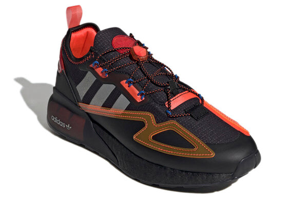 Кроссовки оригинал zx 2k boost Adidas, черный — фото 3