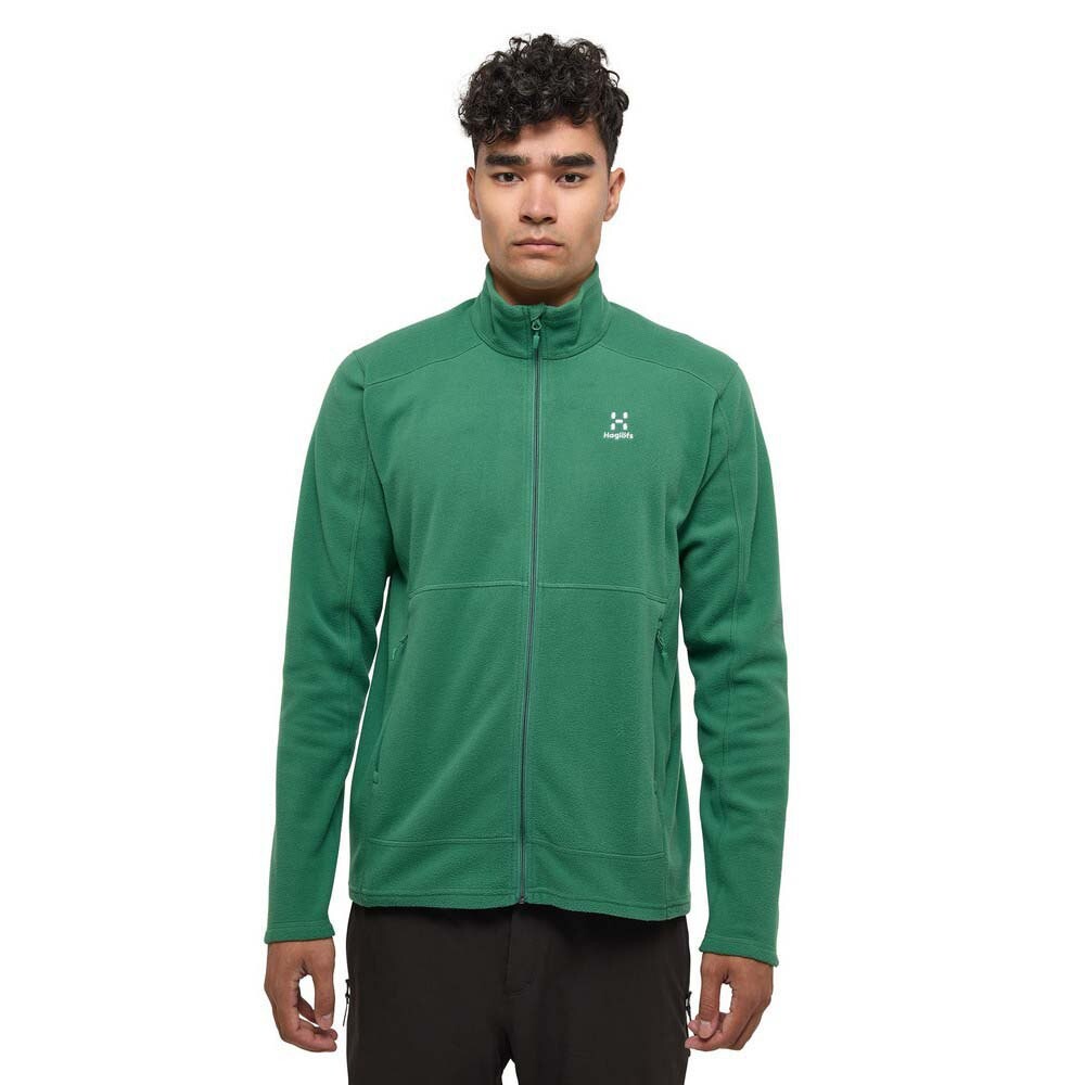 

Толстовка Haglöfs Buteo Mid Full Zip, зеленый