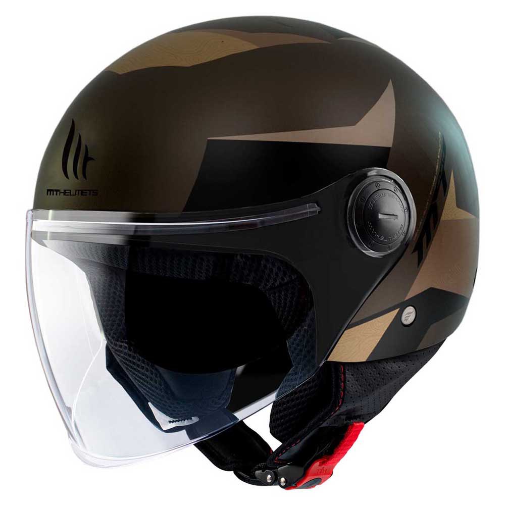 

Открытый шлем MT Helmets Street S Poke, коричневый