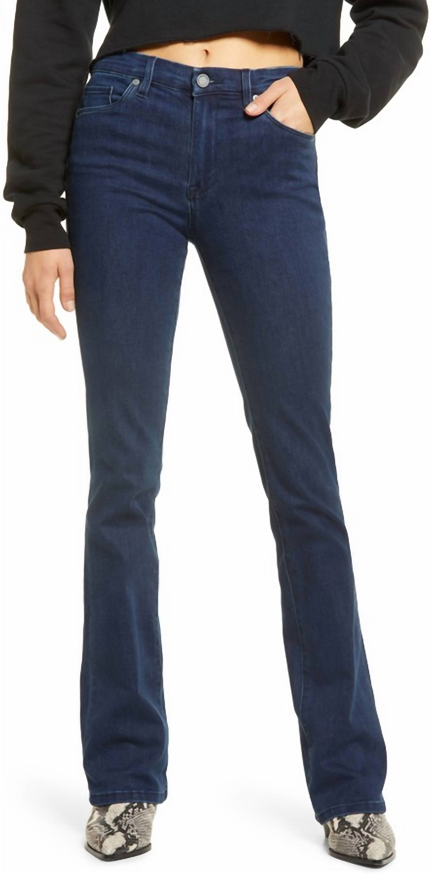 

Джинсы Thoyt Mini Flare с высокой посадкой Boot Cut - Book Smart BLANKNYC