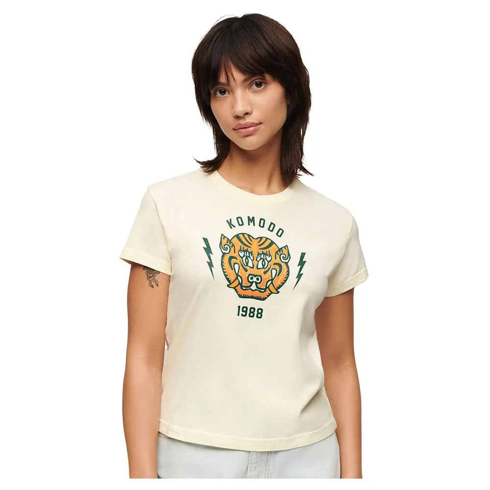 

Футболка Superdry Tiger Fitted, белый