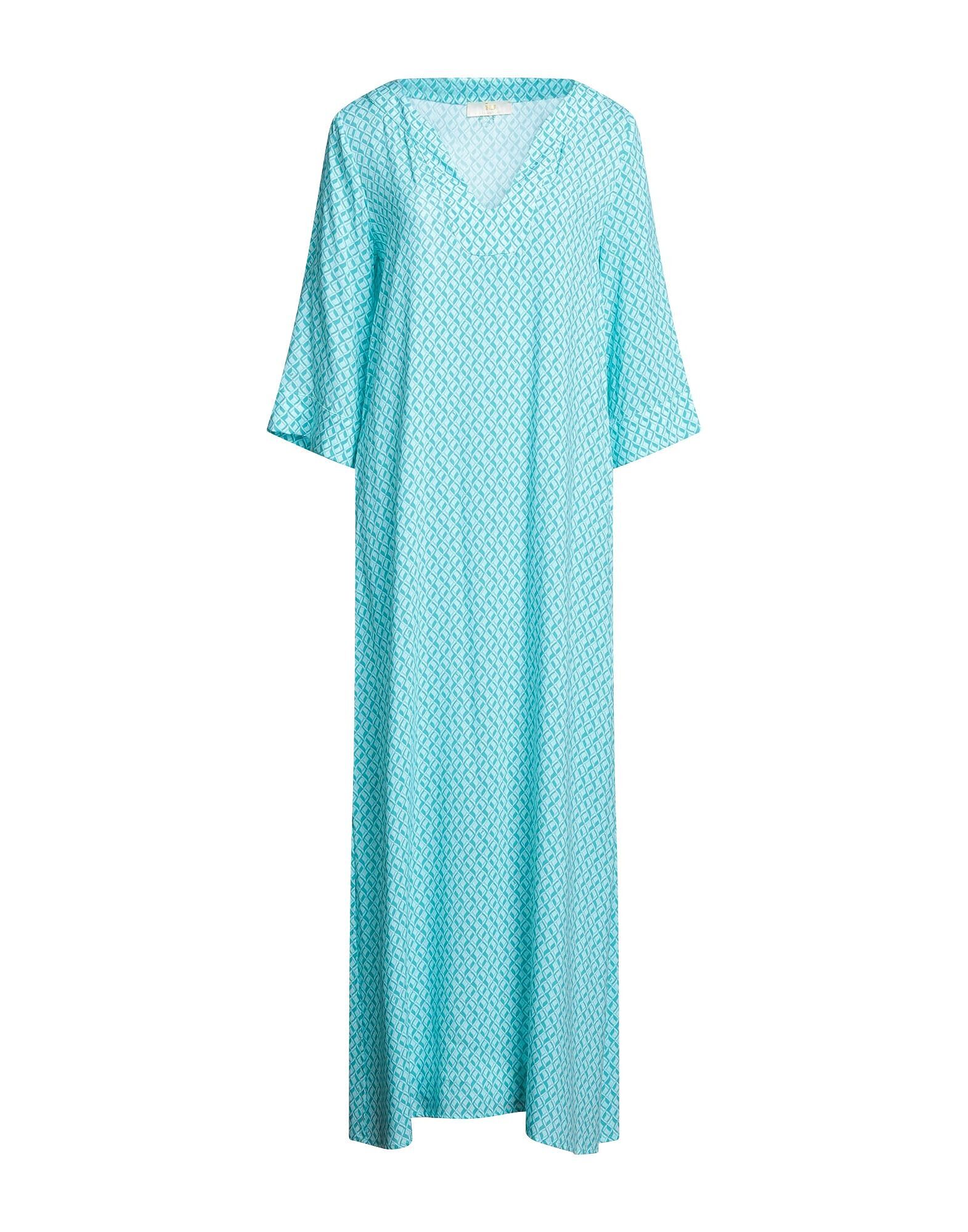 

Макси платье Iu Rita Mennoia, бирюзовый