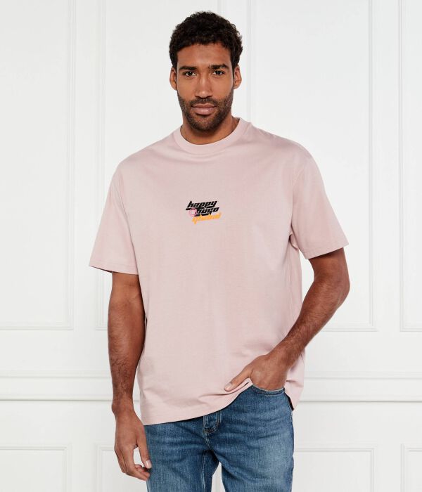

Футболки — это не круто. Oversize fit Hugo Blue, розовый