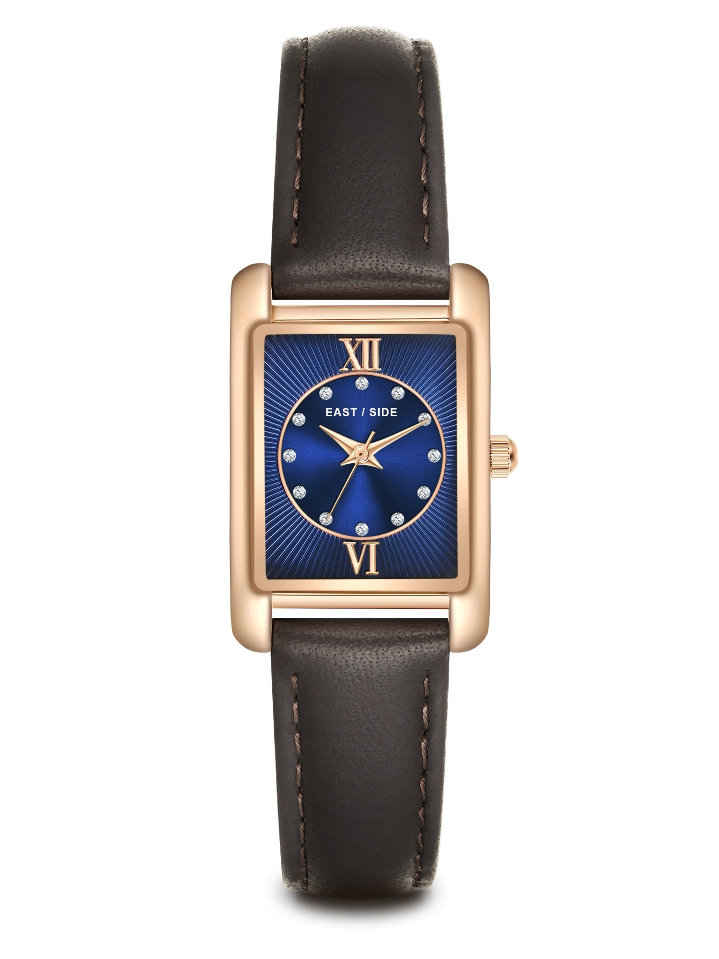 

Eastside Аналоговые часы в коричневом цвете