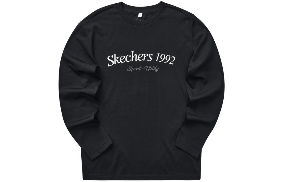 

Skechers Цветная футболка унисекс, карбон-черная