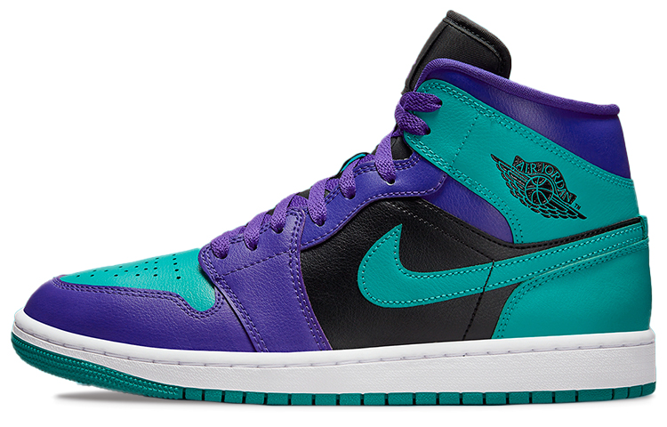 Кроссовки Jordan 1 Mid Black Grape Women's