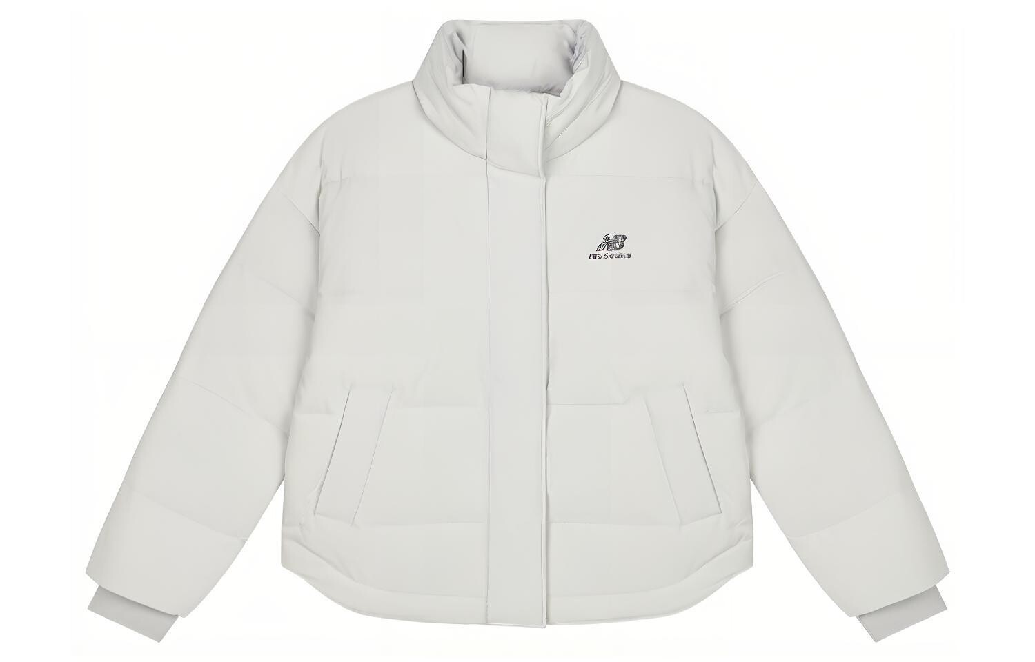 

Пуховик женский серый/белый New Balance