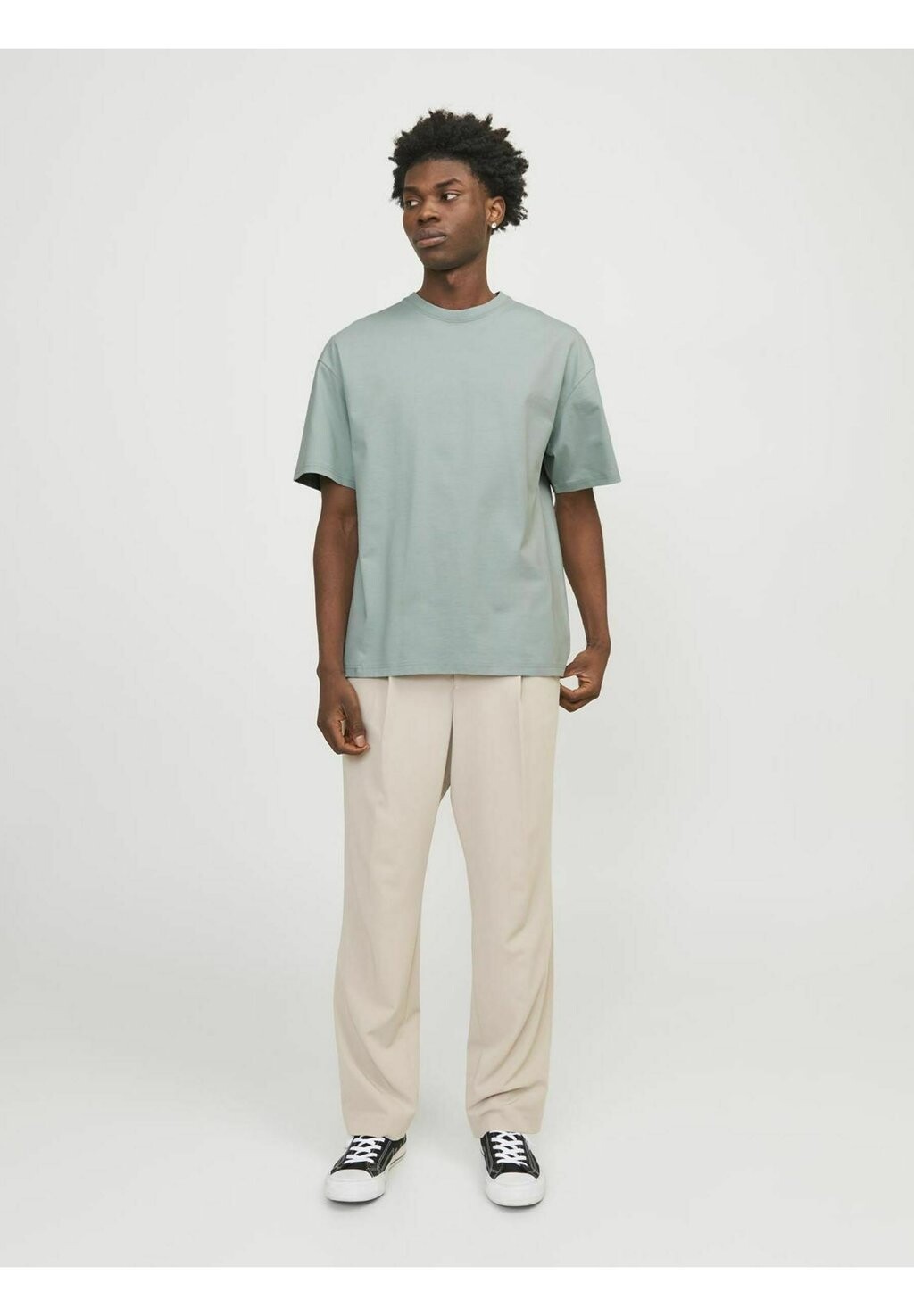

Футболка базовая Jack & Jones, цвет gray mist