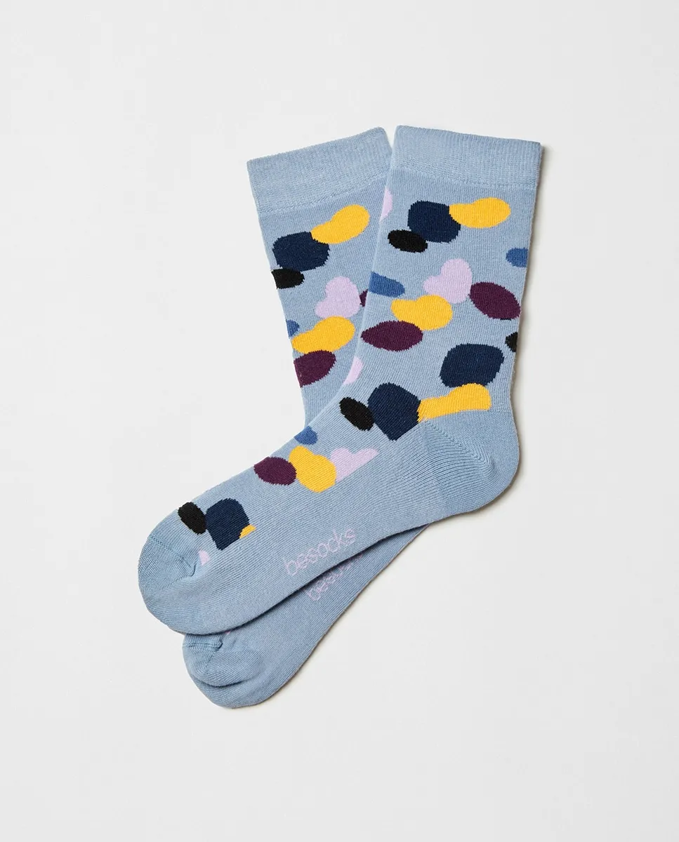 

Женские носки с абстрактным узором Besocks, синий