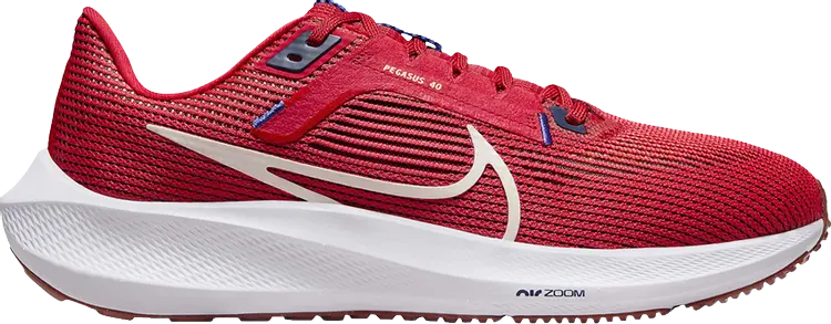 

Кроссовки Air Zoom Pegasus 40 'University Red Sea Glass', красный