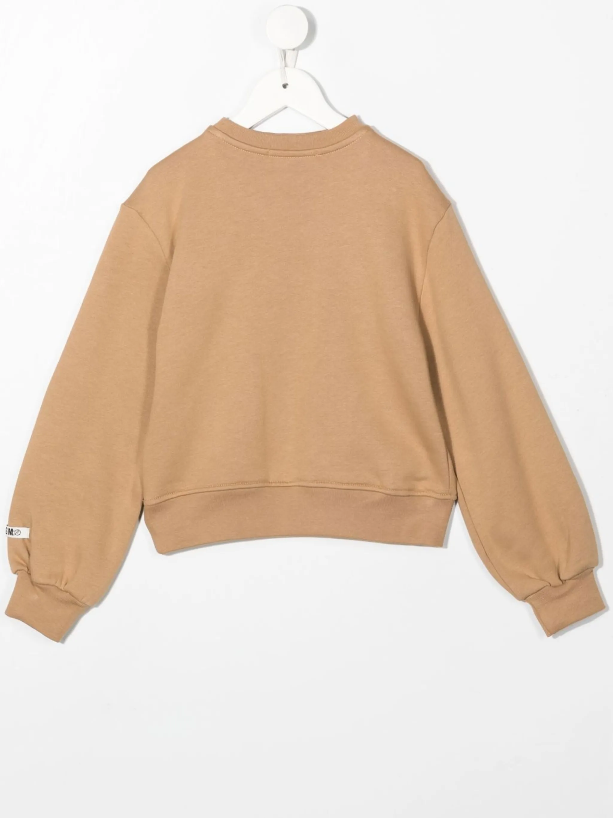 

Толстовка с логотипом Msgm Kids, коричневый