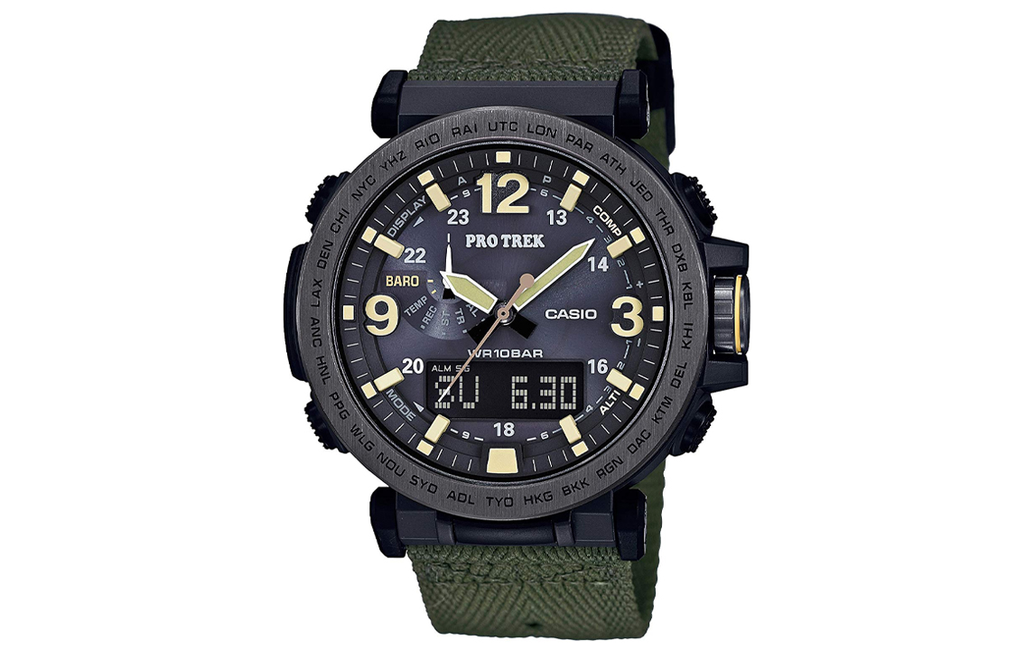 

Casio Мужские часы PRO TREK Black PRG600YB-3