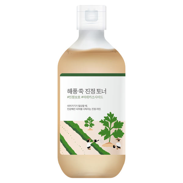 

Успокаивающий тоник для лица, 300 мл Round Lab Mugwort