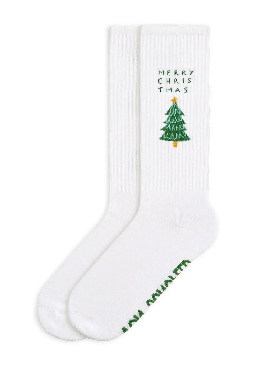 

Носки Von Jungfeld Tennis Weihnachtsmotive, белый