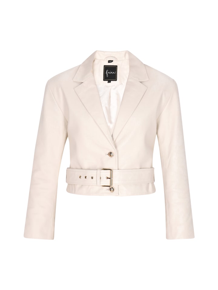 

Кожаная куртка faina, белый