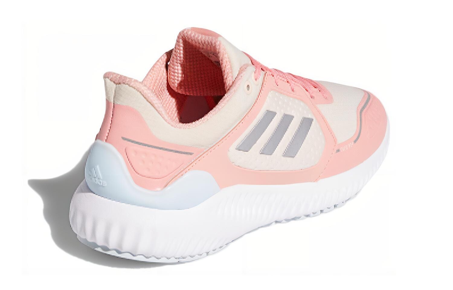 Кроссовки детские Climawarm Bounce GS Low-top розовые/белые/серебристые Adidas — фото 4