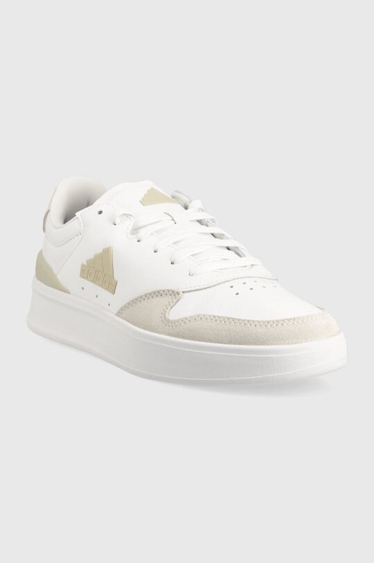 Кожаные кроссовки KANTANA adidas, белый — фото 2
