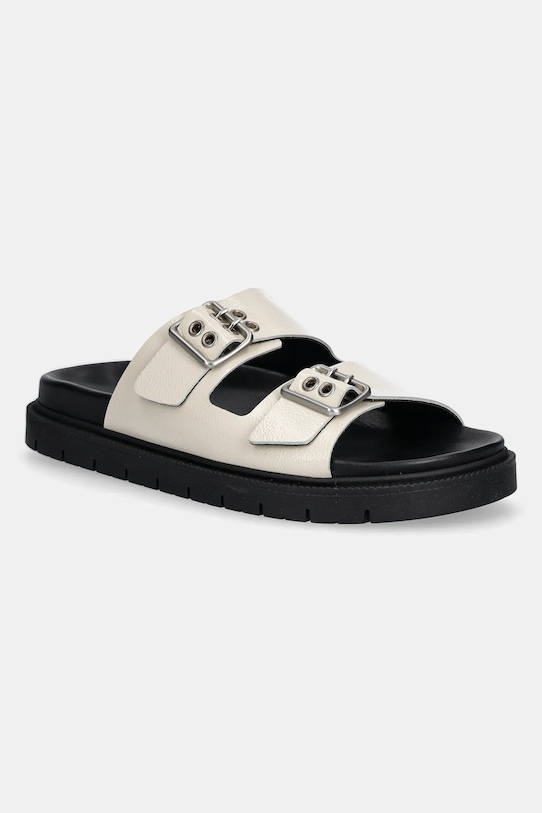 Замшевые шлепанцы Suede Suede Copenhagen, бежевый
