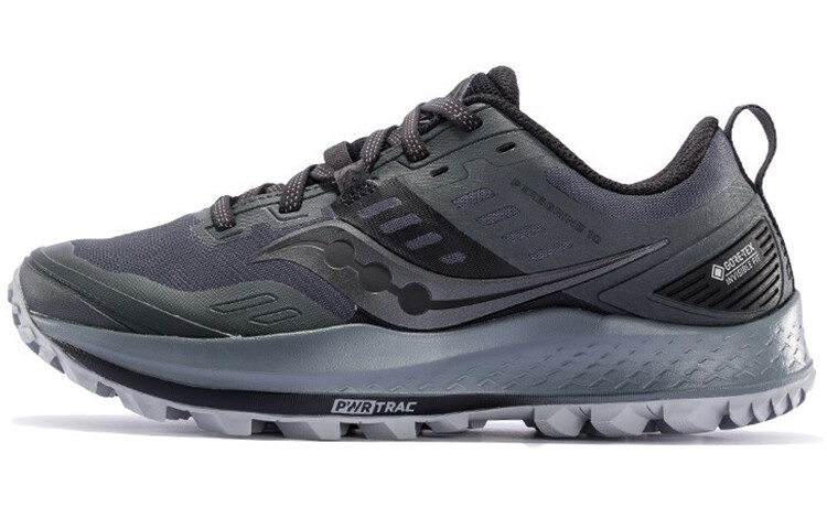

Кроссовки saucony Women's Peregrine 10 GTX 'Black Grey', Черный, Кроссовки saucony Women's Peregrine 10 GTX 'Black Grey'