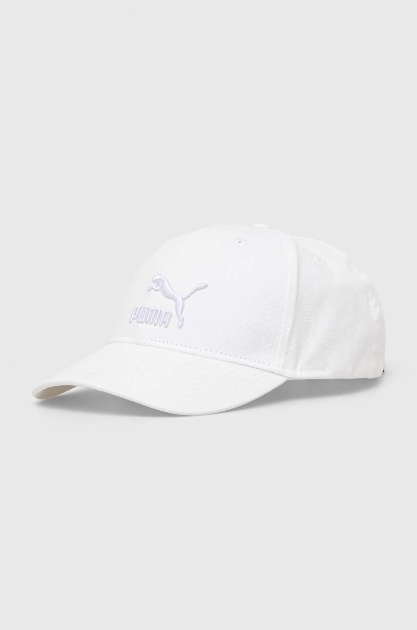 

Бейсболка Puma из хлопка 22554, белый
