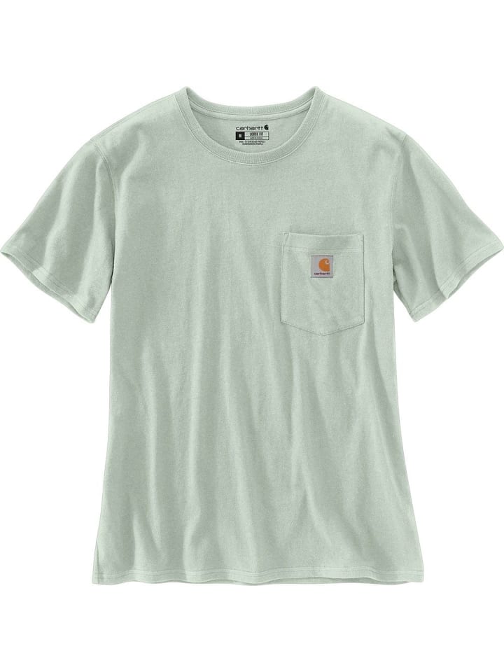 

CARHARTT Футболка «Iconic WK87 Pocket T-Shirt» зеленого цвета, Зеленый, CARHARTT Футболка «Iconic WK87 Pocket T-Shirt» зеленого цвета