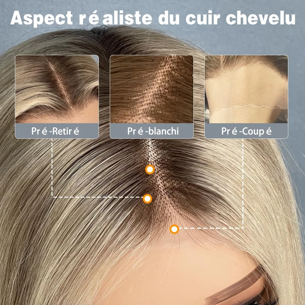 Парик из натуральных волос «Vanilla Blonde» 180% плотности от Byluxurious Sxfyinonh, Ash Moon — фото 2