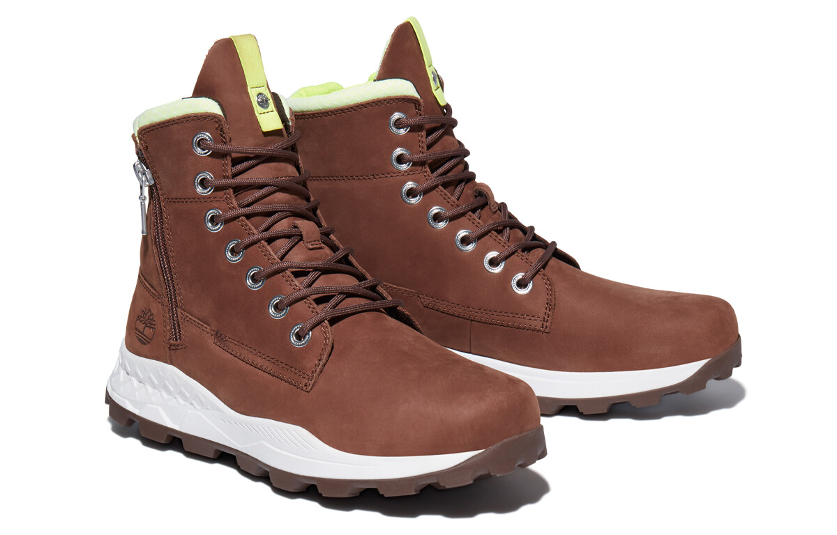 Мужские уличные ботинки BROOKLYN Collection, средне-коричневые/желтые Timberland — фото 3