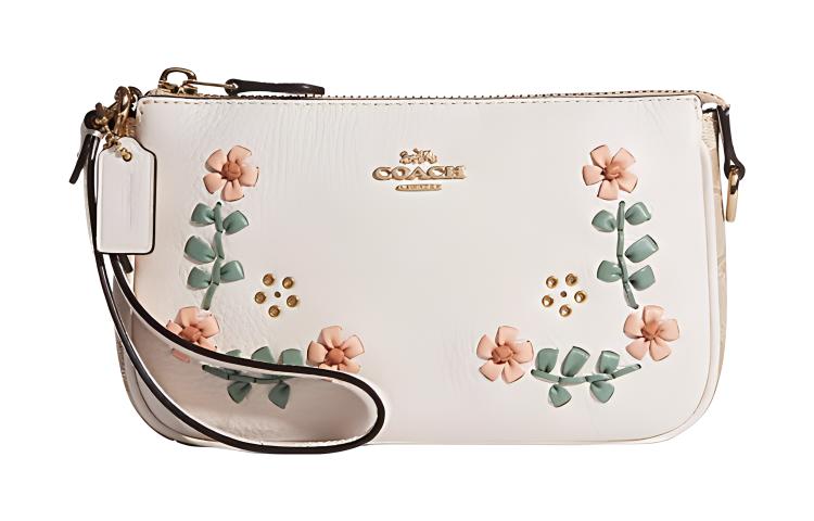 

Сумка через плечо Nolita из коровьей кожи с деталями маджонг, маленькая, женская, белая COACH