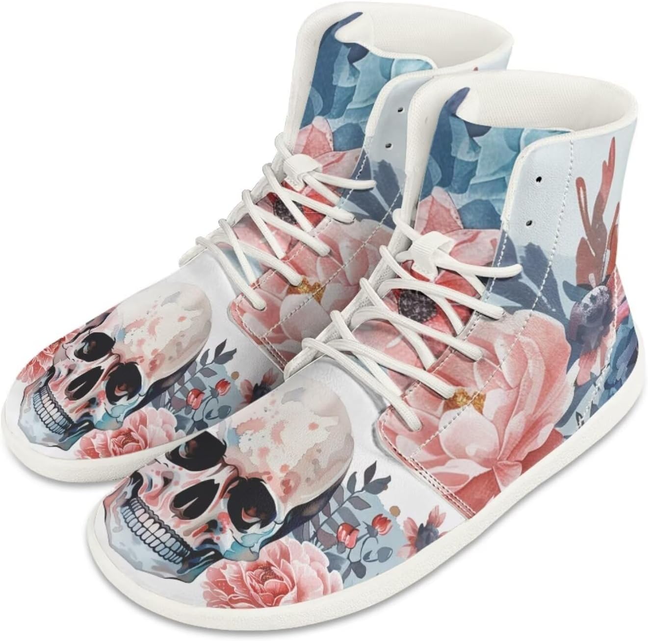 

Мужские минималистичные кроссовки Jeiento, обувь-босоножки с черепом, ботинки с широкой носочной частью, кроссовки для бега, легкие спортивные кроссовки, рабочая обувь для плоской стопы, синий/розовый