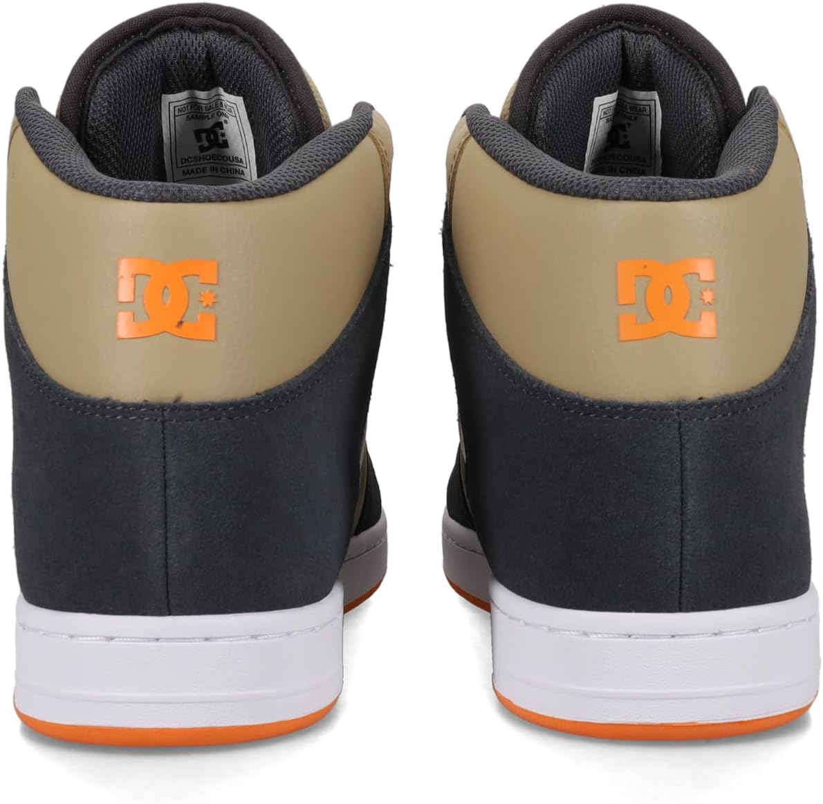 Мужские кроссовки DC Manteca 4 HI Dc Shoes, серый/бежевый/хаки — фото 3