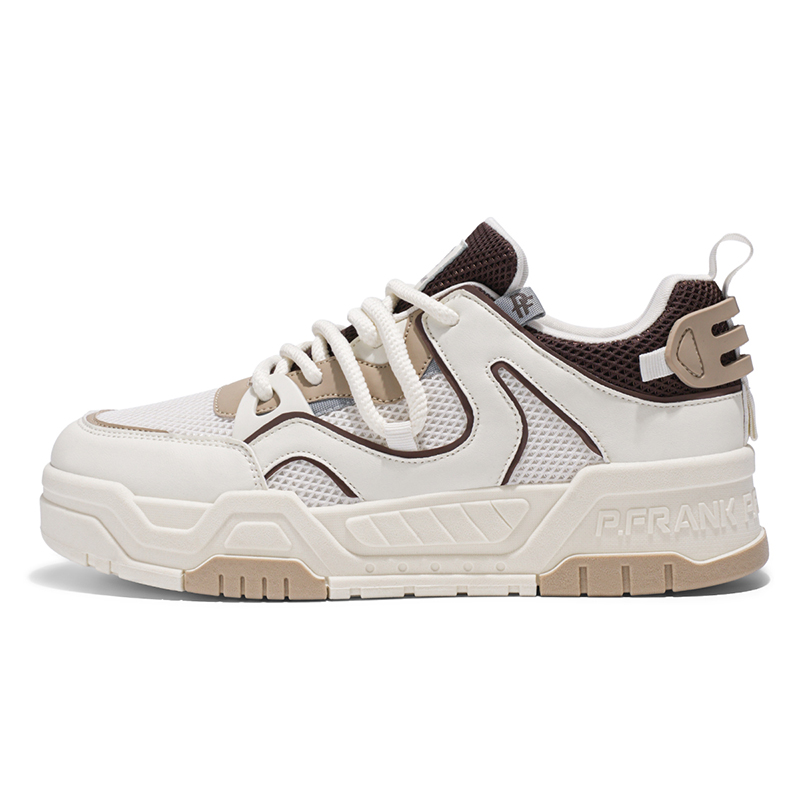 

PAUL FRANK Мужские лоу-топ скейтборд кроссовки светло-коричневые, цвет Light Coffee