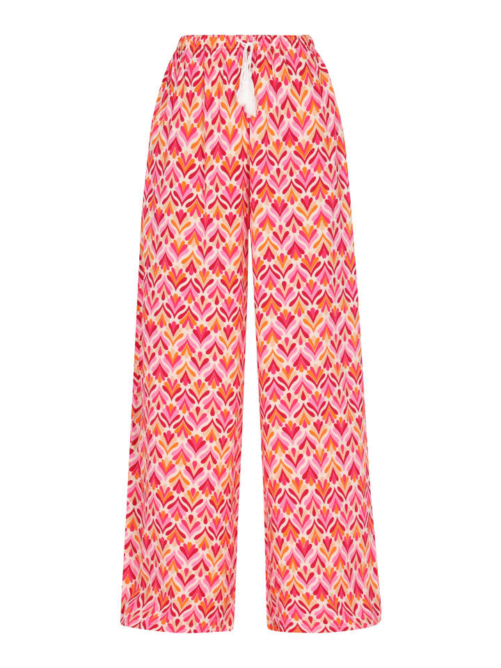 

Тканевые брюки IZIA, цвет pink multicolor
